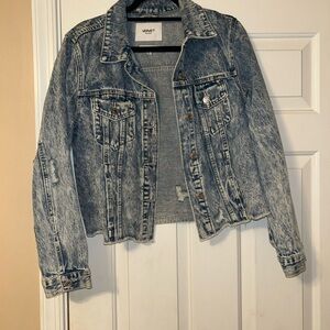 Jean jacket crop
